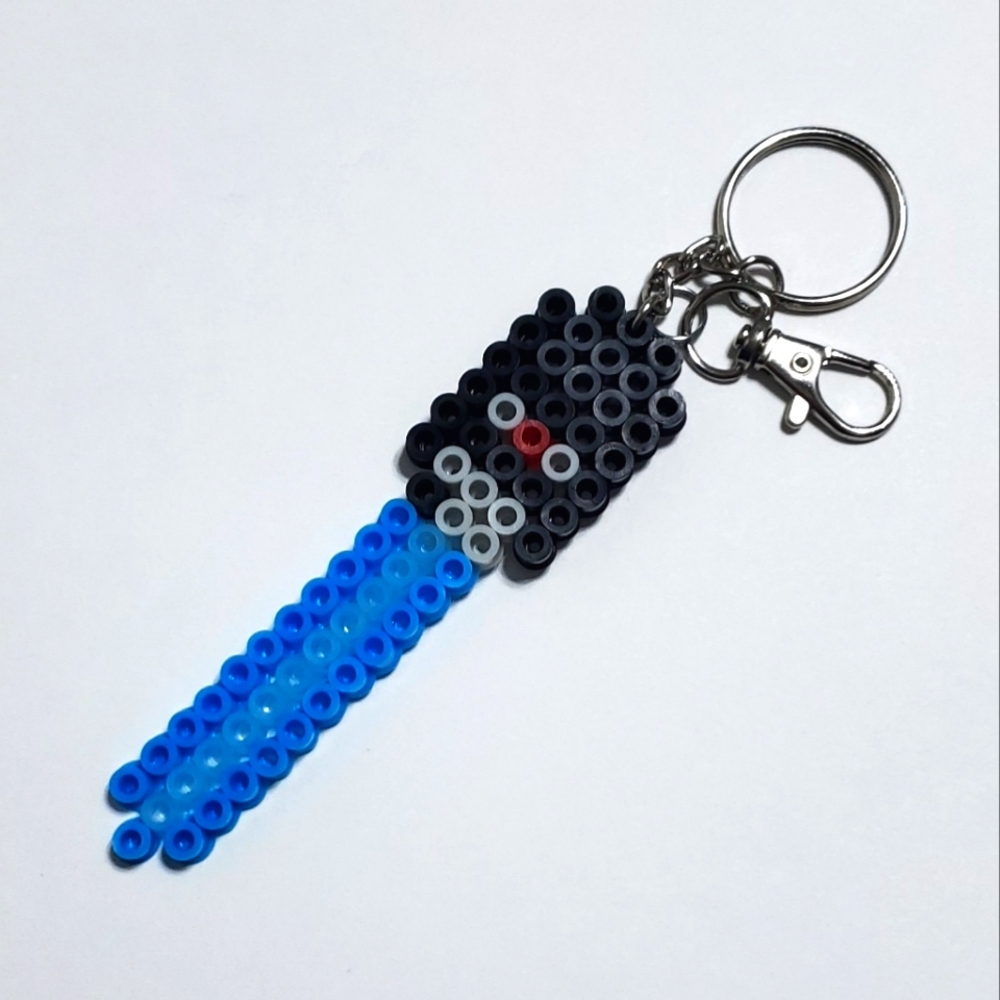 Perler Bead - Anakin Skywalker Lightsaber Keychain